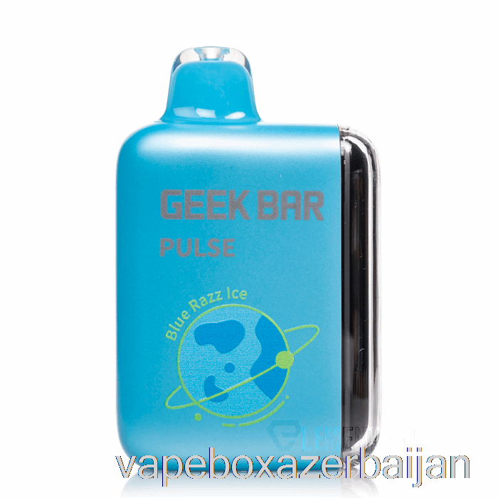 Vape Box Azerbaijan Geek Bar Pulse 15000 Disposable Blue Razz Ice